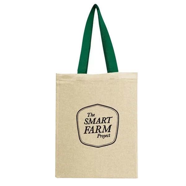 Grocery tote bag made of natural cotton canvas material.... from ASI 63549 Jornik Manufacturing Corp