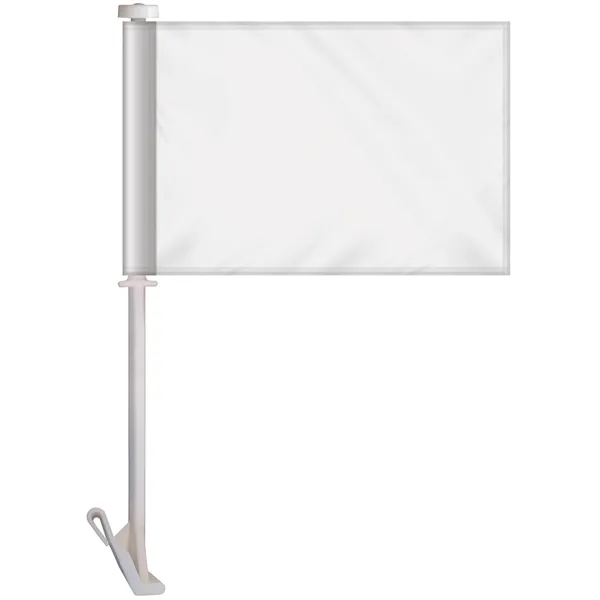 7.5" x 10.5" Double Sided Custom Car Flag on a premium... from ASI 80228 Quinn