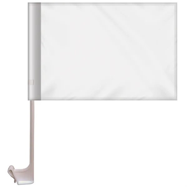 7.5" x 10.5" Single Reverse Custom Knit Polyester Car Flag with... from ASI 80228 Quinn