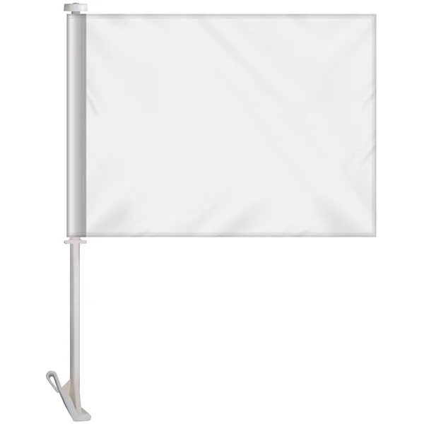 11.5" x 15" polyester car flag mounted on a plastic staff... from ASI 80228 Quinn