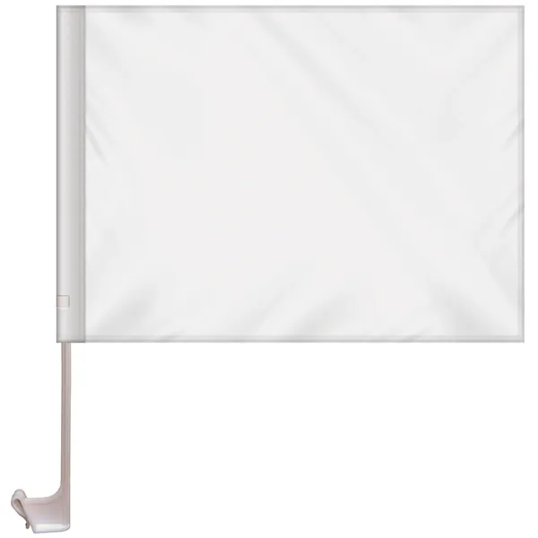 11.5" x 15" Light weight Stationary Use Single Reverse Car Flag... from ASI 80228 Quinn