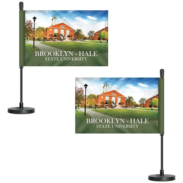 Custom Magnetic Double Sided Car Flag Kit... from ASI 80228 Quinn