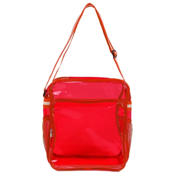 Clear Crossbody Bag. 100% BPA and PVC Free.... from ASI 90859 Tempo Industries Inc / Tempo Tempoline