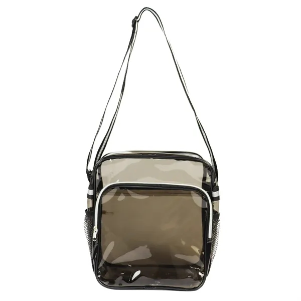 Clear Crossbody Bag. 100% BPA and PVC Free.... from ASI 90859 Tempo Industries Inc / Tempo Tempoline