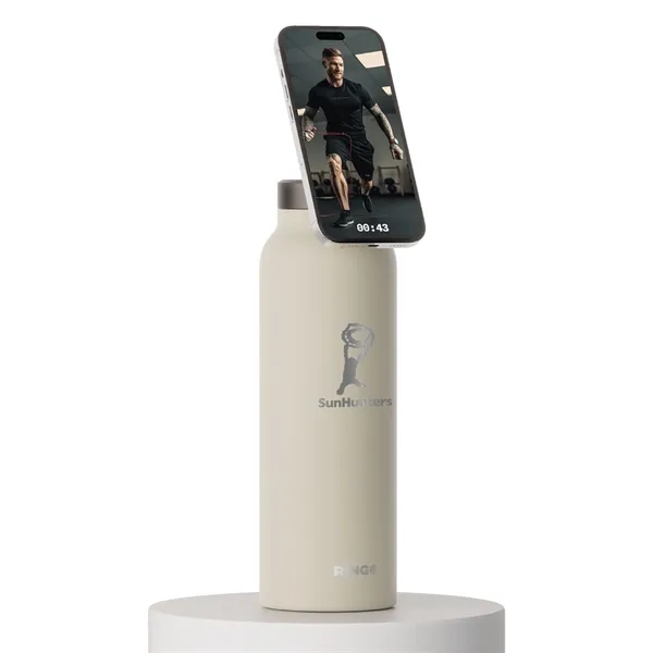 Magnetic insulated water bottle, phone stand and tripod all in one.... from ASI 38120 Ball Pro / Diversified Quality Kitchenware