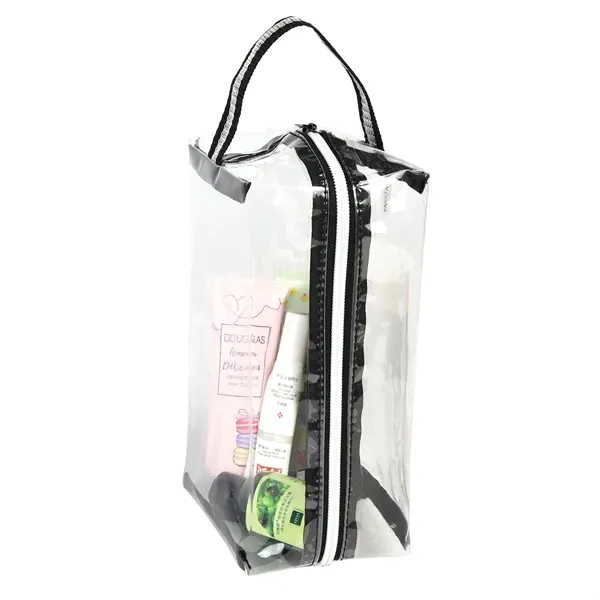Clear Satchel features zippered enclosure and inner pouch. 100% BPA and... from ASI 90859 Tempo Industries Inc / Tempo Tempoline