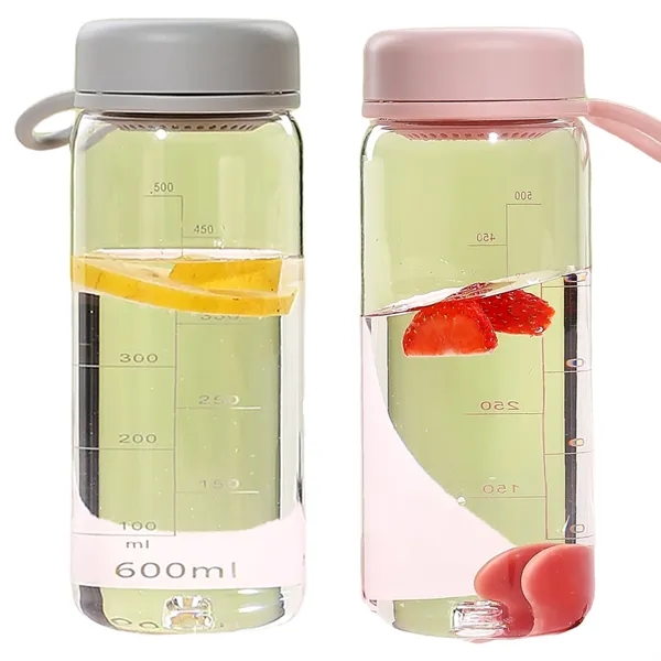 Clear body infuser bottle with removable strainer, 21.12 oz. and imprint... from ASI 37218 Athena Promo (tm)