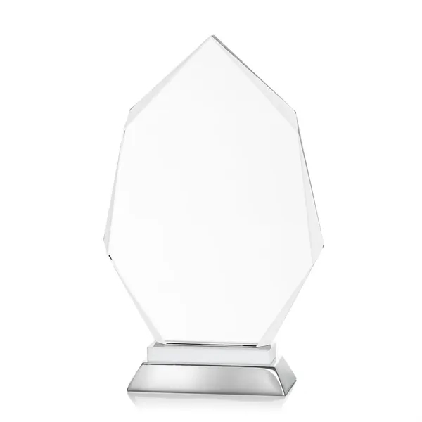 Unique optical award with white optical and aluminum base.... from ASI 84592 St Regis Group / St Regis