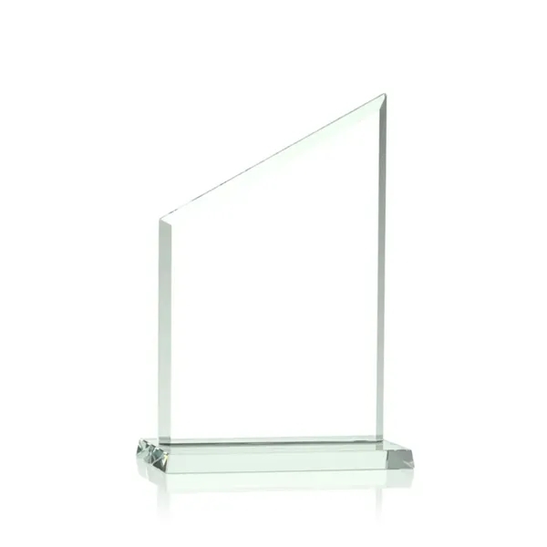 The Conacher is a slant-topped 3/8" Jade Crystal upright with simple... from ASI 84592 St Regis Group / Prestige Glass