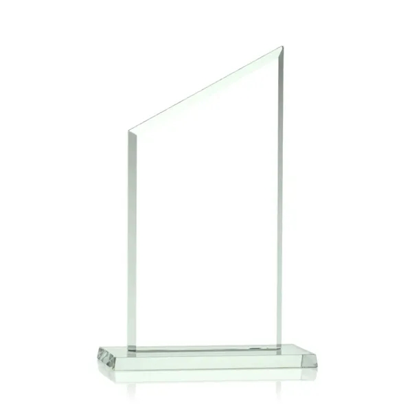 The Conacher is a slant-topped 3/8" Jade Crystal upright with simple... from ASI 84592 St Regis Group / Prestige Glass