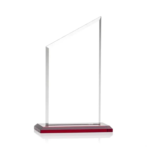 Conacher VividPrint™ Award is a slant-topped 3/8" Starfire Crystal upright with... from ASI 84592 St Regis Group / Prestige Glass