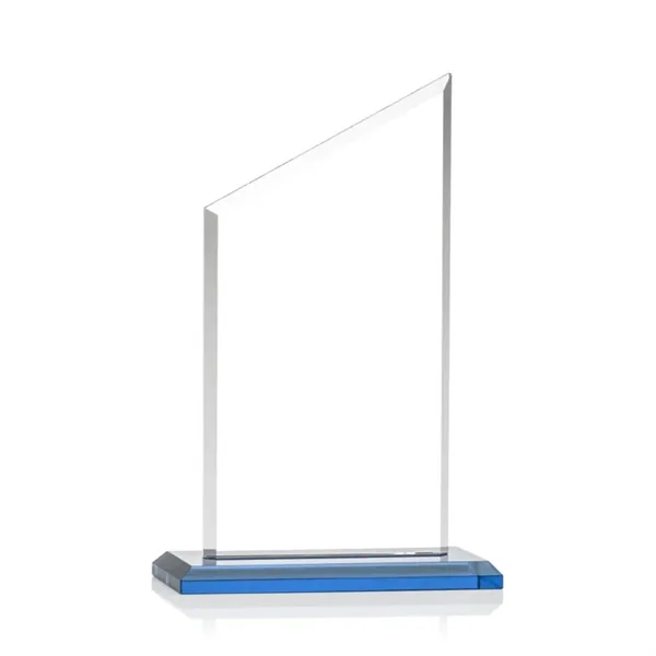 Conacher VividPrint™ Award is a slant-topped 3/8" Starfire Crystal upright with... from ASI 84592 St Regis Group / Prestige Glass