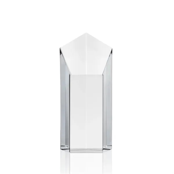 The Jolanda Award is a solid Optical Crystal pentagon tower with... from ASI 84592 St Regis Group / St Regis