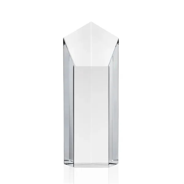 The Jolanda Award is a solid Optical Crystal pentagon tower with... from ASI 84592 St Regis Group / St Regis