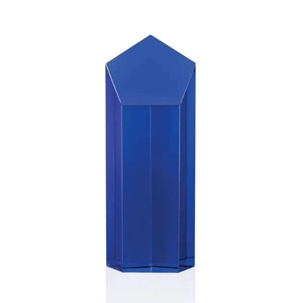 The Jolanda Award is a solid Optical Crystal pentagon tower with... from ASI 84592 St Regis Group / St Regis