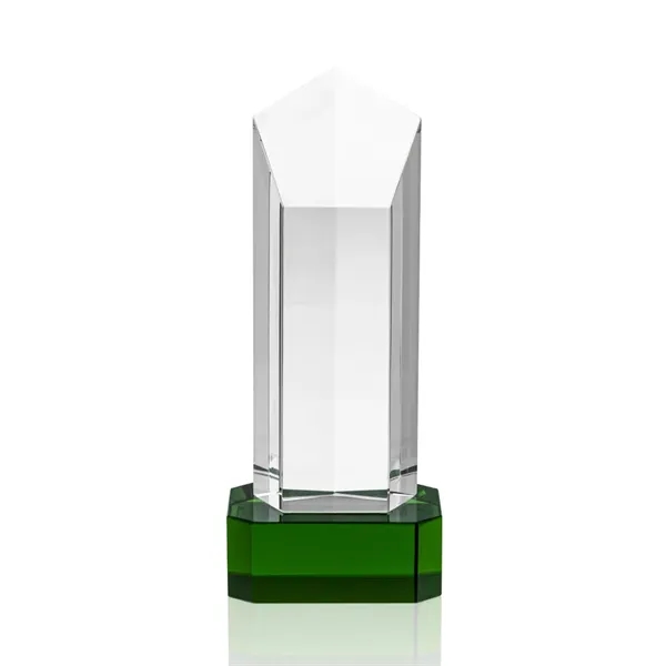 The Jolanda Award is a solid Optical Crystal pentagon tower with... from ASI 84592 St Regis Group / St Regis