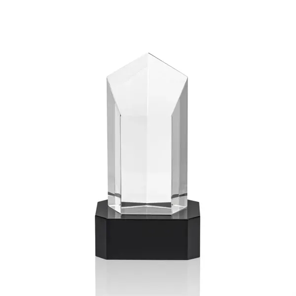 The Jolanda Award is a solid Optical Crystal pentagon tower with... from ASI 84592 St Regis Group / St Regis
