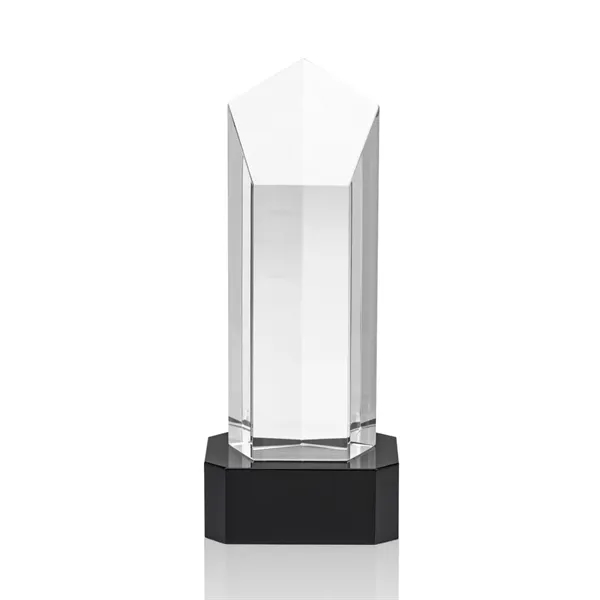 The Jolanda Award is a solid Optical Crystal pentagon tower with... from ASI 84592 St Regis Group / St Regis