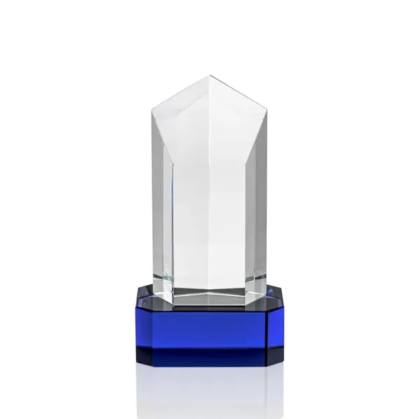 The Jolanda Award is a solid Optical Crystal pentagon tower with... from ASI 84592 St Regis Group / St Regis