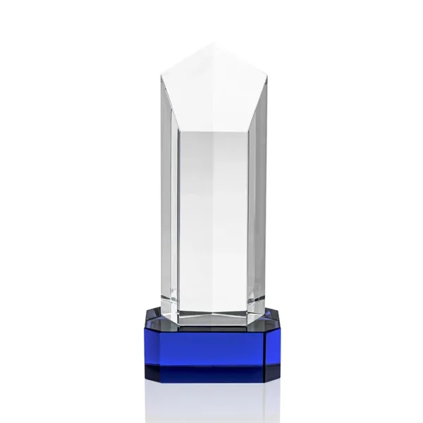 The Jolanda Award is a solid Optical Crystal pentagon tower with... from ASI 84592 St Regis Group / St Regis