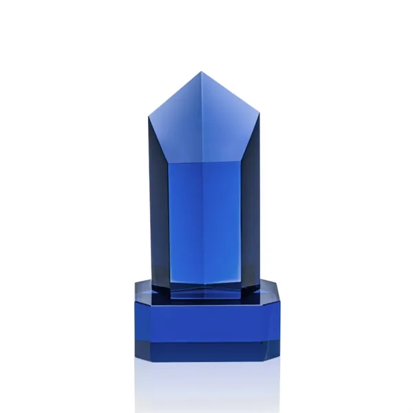 The Jolanda Award is a solid Blue Crystal pentagon tower with... from ASI 84592 St Regis Group / St Regis