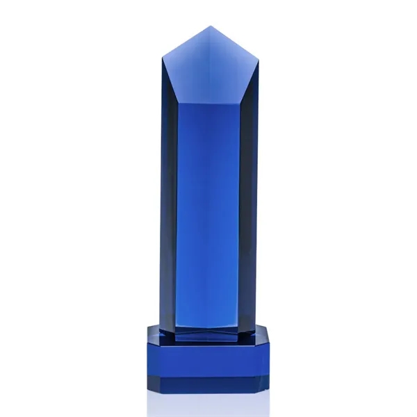 The Jolanda Award is a solid Blue Crystal pentagon tower with... from ASI 84592 St Regis Group / St Regis