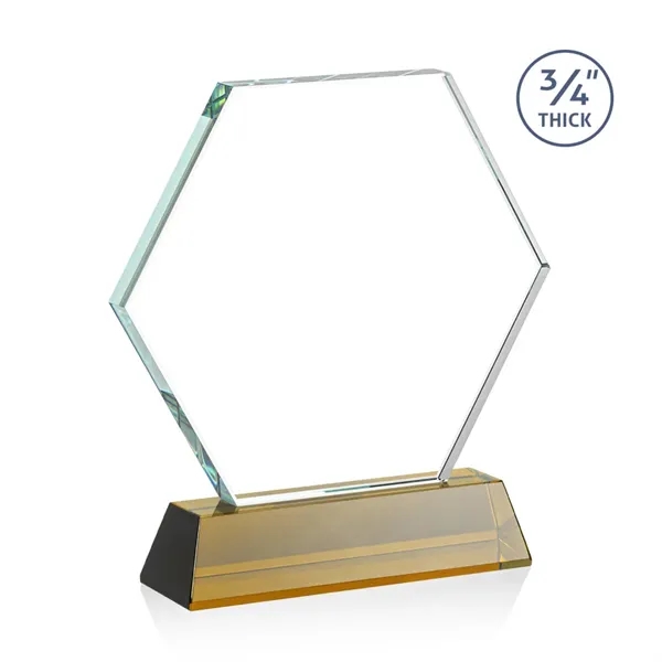 The Pickering Starfire Crystal Award features a brilliant 0.75” thick hexagon... from ASI 84592 St Regis Group / St Regis