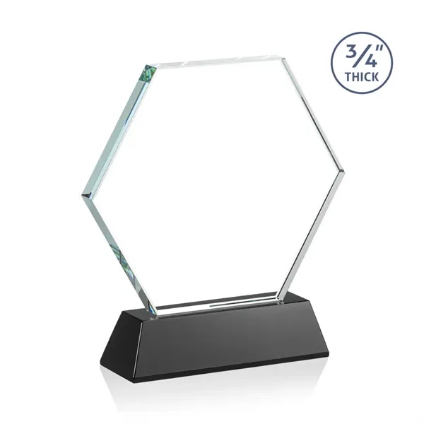 The Pickering Starfire Crystal Award features a brilliant 0.75” thick hexagon... from ASI 84592 St Regis Group / St Regis