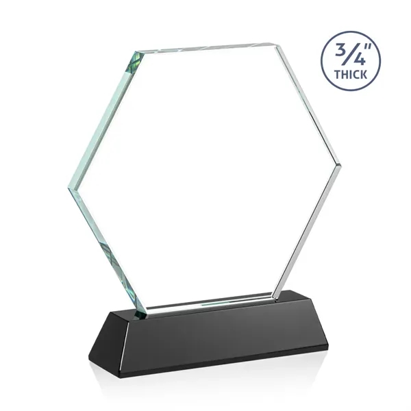 The Pickering Starfire Crystal Award features a brilliant 0.75” thick hexagon... from ASI 84592 St Regis Group / St Regis