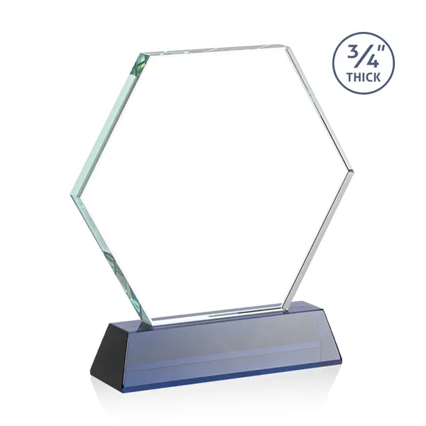 The Pickering Starfire Crystal Award features a brilliant 0.75” thick hexagon... from ASI 84592 St Regis Group / St Regis