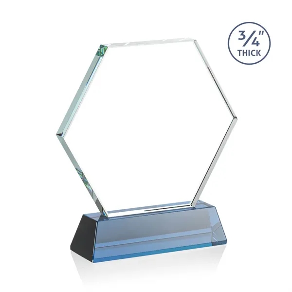 The Pickering Starfire Crystal Award features a brilliant 0.75” thick hexagon... from ASI 84592 St Regis Group / St Regis