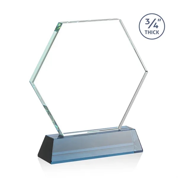 The Pickering Starfire Crystal Award features a brilliant 0.75” thick hexagon... from ASI 84592 St Regis Group / St Regis