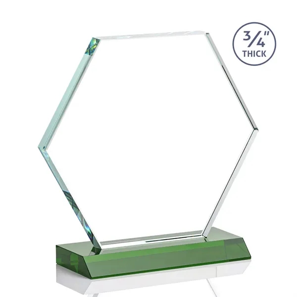 The Pickering Starfire Crystal Award features a brilliant 0.75” thick hexagon... from ASI 84592 St Regis Group / St Regis