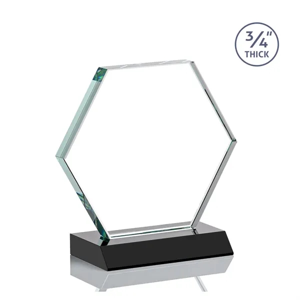 The Pickering Starfire Crystal Award features a brilliant 0.75” thick hexagon... from ASI 84592 St Regis Group / St Regis