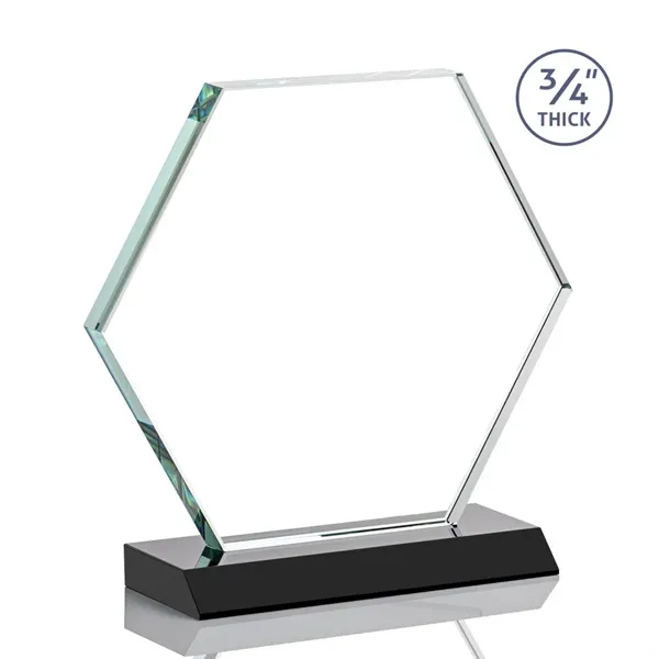 The Pickering Starfire Crystal Award features a brilliant 0.75” thick hexagon... from ASI 84592 St Regis Group / St Regis