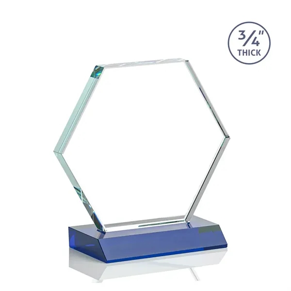 The Pickering Starfire Crystal Award features a brilliant 0.75” thick hexagon... from ASI 84592 St Regis Group / St Regis