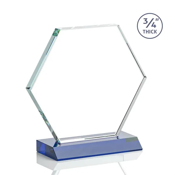 The Pickering Starfire Crystal Award features a brilliant 0.75” thick hexagon... from ASI 84592 St Regis Group / St Regis