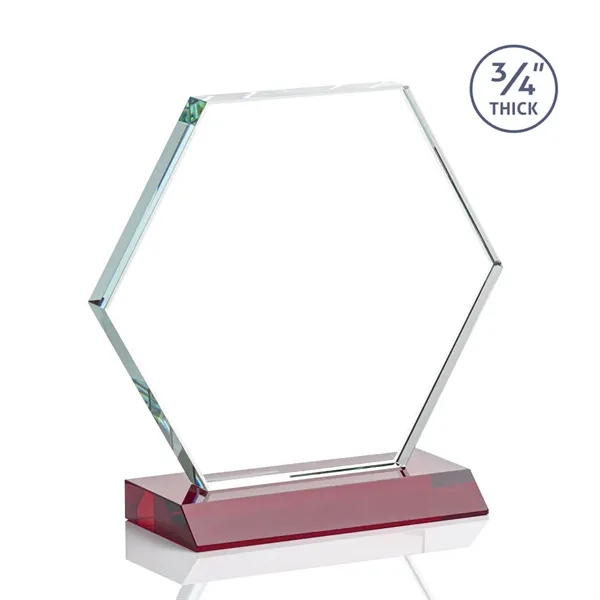 The Pickering Starfire Crystal Award features a brilliant 0.75” thick hexagon... from ASI 84592 St Regis Group / St Regis