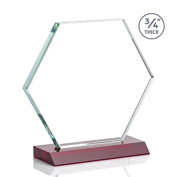 The Pickering Starfire Crystal Award features a brilliant 0.75” thick hexagon... from ASI 84592 St Regis Group / St Regis