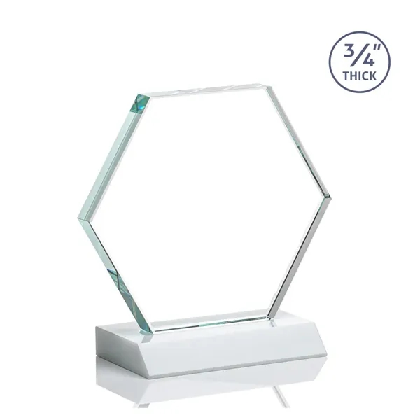 The Pickering Starfire Crystal Award features a brilliant 0.75” thick hexagon... from ASI 84592 St Regis Group / St Regis