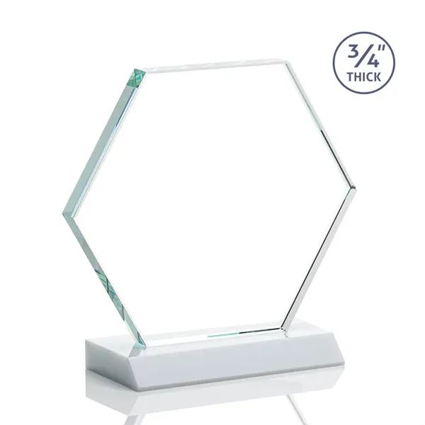 The Pickering Starfire Crystal Award features a brilliant 0.75” thick hexagon... from ASI 84592 St Regis Group / St Regis