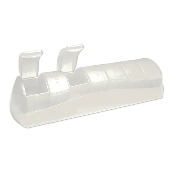7-days week med minder pill container plus 1 color pad print... from ASI 37218 Athena Promo (tm)