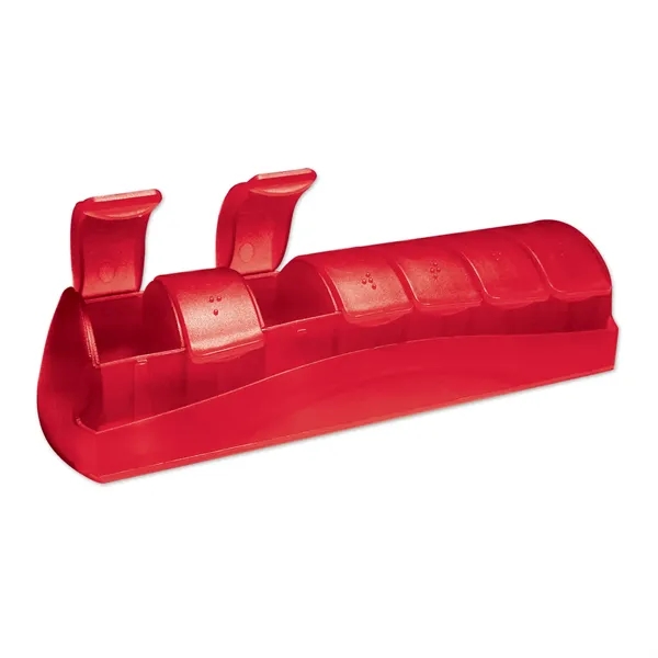 7-days week med minder pill container plus 1 color pad print... from ASI 37218 Athena Promo (tm)