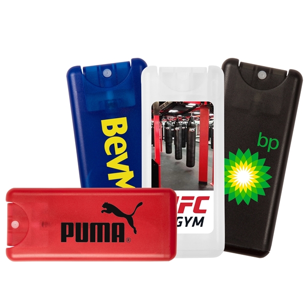 12ml credit card sized hand sanitizer spray.... from ASI 44900 NC Custom (CI/Lanco) / Lanco