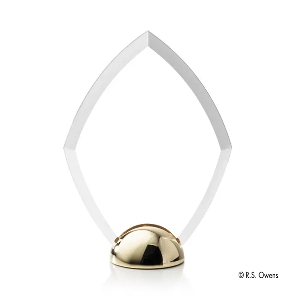 The beveled arcs of the Diamond Hemisphere Award is combined with... from ASI 84592 St Regis Group / R S Owens & Co Inc