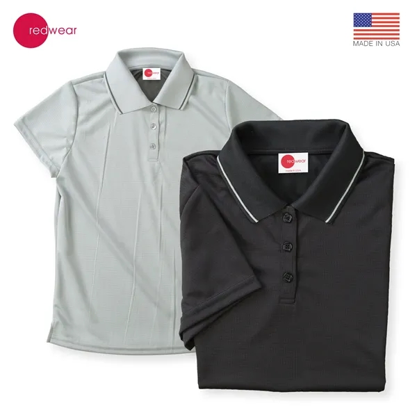 Ladies' eco-friendly bamboo charcoal poly mesh polo shirt.... from ASI 62820 International Merch Concepts