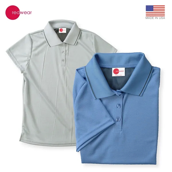 Ladies' eco-friendly bamboo charcoal poly mesh polo shirt.... from ASI 62820 International Merch Concepts