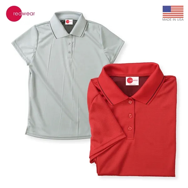 Ladies' eco-friendly bamboo charcoal poly mesh polo shirt.... from ASI 62820 International Merch Concepts