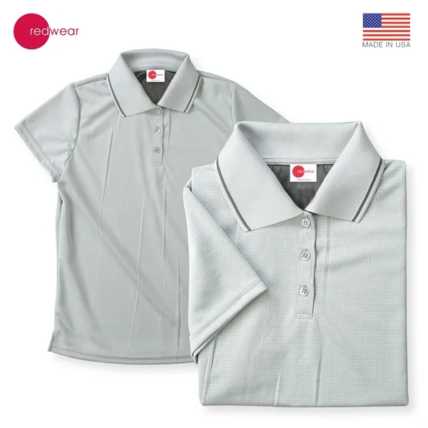Ladies' eco-friendly bamboo charcoal poly mesh polo shirt.... from ASI 62820 International Merch Concepts