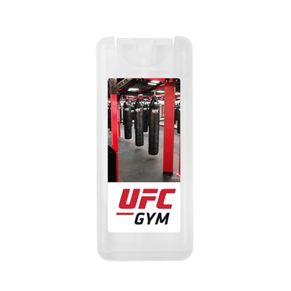 12ml credit card sized hand sanitizer spray.... from ASI 44900 NC Custom (CI/Lanco) / Lanco